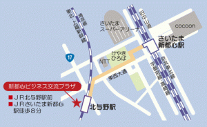 北与野　地図