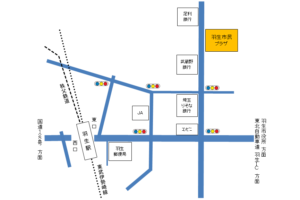 羽生市民プラザ地図